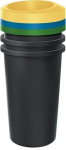 Pr&uuml;gi sorteerimise s&uuml;steem Prosperplast Compacta R, 3X45 L l, sinine v./must v./kollane v.