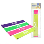 Vastupidavuslintide komplekt One Fitness PBF-SET04, 50 - 60 cm x 5 cm, mitmev&auml;rviline