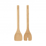 Puulusikas, salatilusikate komplekt Brabantia 260643, 7 cm, 30.4 cm, pruun v., 2 tk