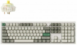 Juhtmevaba arvutiklaviatuur Keychron Q6 Max Q6M-P4 Gateron Jupiter Banana, EN, valge v.