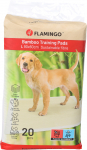 Koera treeningmatt Flamingo Bamboo, 90 cm x 60 cm, 20 tk pruun v.