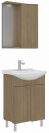 Vannitoa m&ouml;&ouml;bli komplekt Kalune Design Purus, tamm v., 50 cm x 55 cm x 83 cm