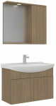 Vannitoa m&ouml;&ouml;bli komplekt Kalune Design Purus, tamm v., 50 cm x 80 cm x 58 cm