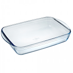 Klaasn&otilde;ud Ocuisine Roaster, l&auml;bipaistev v., 40 cm x 27 cm, 4.5 l