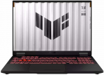 S&uuml;learvuti Asus TUF Gaming A16 FA608UH-R7165W 90NR0KS1-M00C10, AMD Ryzen 7 260, 16 GB, 512 GB, 16 ", NVIDIA GeForce RTX 5050, must v., EN, Windows 11 home
