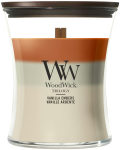 K&uuml;&uuml;nal, l&otilde;hna WoodWick Vanilla Embers, 50 - 65 h, 275 g, mitmev&auml;rviline
