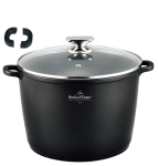 Kastrul Swiss Haus Basel Premium, &Oslash;24 cm, 7 l, must v.