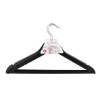 Riidepuu Mondex Sira, mantlitele, must v., 3 tk