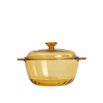K&uuml;psetusvorm kaanega Homla Aurela 736568, kollane v., 22 cm x 19 cm, 2.5 l
