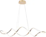 Valgusti lagi Candellux Lighting Snello 31-54074, LED, 3000 - 6500 &deg;K, 1 x 32 W, valge v. / kuldne v.
