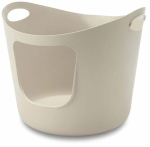 Raamiga kassitualett Savic Flex-a-loo 2056, mocha v., avatud, 48.5 cm x 48.5 cm x 39 cm