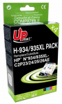 Tindiprinteri kassett Uprint H-934/935XL, sinine v./must v./kollane v.