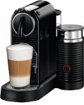 Kapselkohvimasin Nespresso Citiz & Aeroccino EN267.BAE, must v.