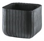 Lillepott Keter Cube Planter L, plastik, 39 cm, &Oslash; 39 cm, hall v.