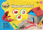 Modelleerimisliiv Gerardos Toys House Sand Art, mitmev&auml;rviline