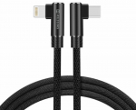 Juhe Swissten, Apple Lightning/USB-C, 120 cm, must