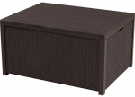 Aialaud Keter Arica Storage Table, pruun v., 79 cm x 59 cm x 42 cm