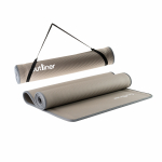 Fitness- ja joogamatt Outliner, hall, 185 cm x 80 cm x 1 cm