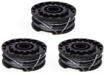 Trimmerite lisatarvik Greenworks Spool Set 48123, must v.