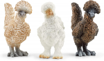 M&auml;ngukujuke Schleich Farm World Chicken Friends 42574S, 3 tk, mitmev&auml;rviline