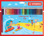 V&auml;rvipliiatsid Stabilo Aquacolor, 36 tk