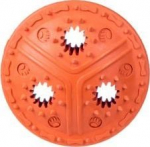 M&auml;nguasi koerale, tassimiseks Barry King Disc BK-15110, 11 cm, &Oslash; 11 cm, oranž v.