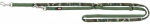 Koera rihm Trixie Premium 1987623, pruun v./roheline v., M-L