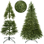 Kunstlik j&otilde;ulupuu Springos CT0154, 220 cm, koos alusega