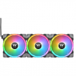 &Otilde;hkjahuti korpusele Thermaltake SwaFan EX12 RGB (3-Fan Pack), 120 mm x 25 mm