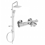 Termostaatsegistiga du&scaron;is&uuml;steem Mexen Sven Nox, kroom v.