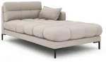 Diivan Micadoni Home Mamaia Chaise Longue, beež v., parem, 185 x 105 cm x 75 cm