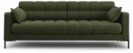 Diivan Micadoni Home Mamaia 3 Seats, roheline v., 177 x 92 cm x 75 cm