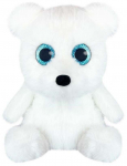 Pehme m&auml;nguasi Wild Planet Polar Bear, valge, 16 cm
