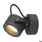 &Otilde;ue seinavalgusti SLV Sitra, 9W, LED, IP44, must v., 10 cm x 11.6 cm