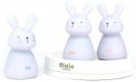 &Ouml;&ouml;lamp Olala Boutique Bunnies, valge