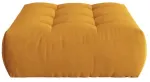 Tumba Micadoni Home Bloom Velvet, kollane v., 110 cm x 101 cm x 42 cm