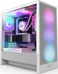 Arvuti korpus NZXT H5 Flow RGB, valge v.