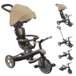 Kolmerattaline jalgratas Globber Explorer Trike 4in1 632-231-4, beež v.