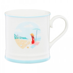 Tass Ambition Summer, valge v./helesinine v., 0.38 l