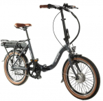 Elektriratas Geobike Carat 2.0, 17'', 20", 250 W, 10.4 Ah, must v.