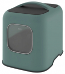 Suletud kassitualett Gimborn GimCat Smart Olimpia 2107106, roheline, suletud, 51 cm x 39.5 cm x 44 cm