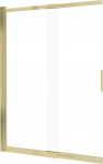 Vannisein Deante Prizma, 100 cm x 140 cm, l&auml;bipaistev v./kuldne v.
