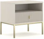 &Ouml;&ouml;kapp Maggiore MA06, kuld v./ka&scaron;miir v., 52.4 cm x 53.9 cm x 39 cm