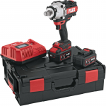 Akul&ouml;&ouml;kmutrikeeraja FLEX IW 3/4" 1600 18-EC/5.0 Set 532074, 18 V, 5000 mAh