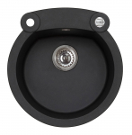 K&ouml;&ouml;givalamu Alveus Roll 10, graniit, 51 cm x 53 cm x 20 cm, must