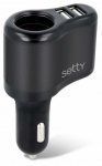 Auto laadija Setty RGS-01, 2 x USB 2.0 Type A Female