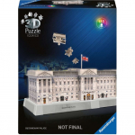 3D-pusle Ravensburger Iconics Buckingham Palace, 40.9 cm x 18.9 cm, 216 tk, valge v.