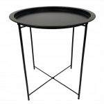 Kohvilaud Rico, must v., 47 cm x 47 cm x 50 cm