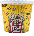 Serveerimiskauss Katex Popcorn Box, 2200 ml, &Oslash; 17.6 cm, (v&auml;rv/disain valitakse juhuslikult), plastik