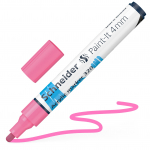 Akr&uuml;&uuml;l marker Schneider Paint-It 320, 4 mm, roosa